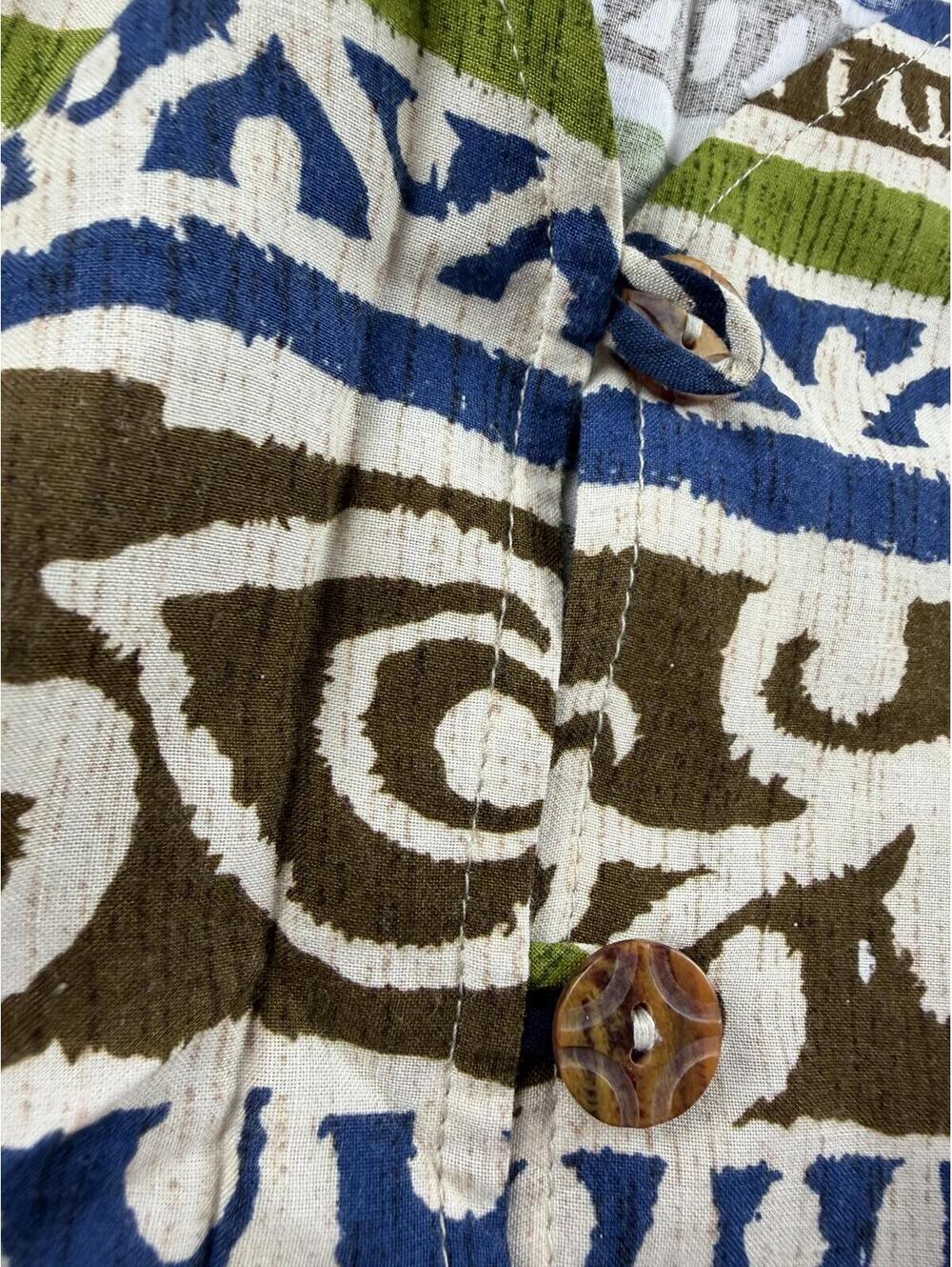 99s tribal print vest Ms Choice California vest - Picture 3 of 7